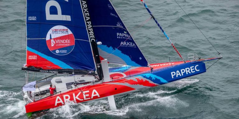 Arkéa Paprec recevra deux nouveaux foils un mois avant le départ du Vendée Globe