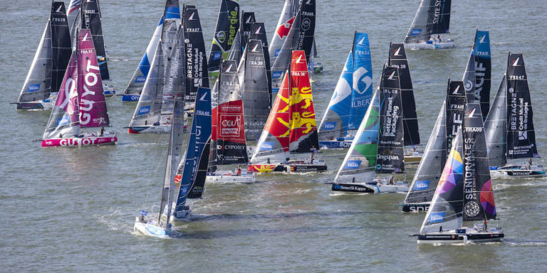 Départ La Solitaire du Figaro Saint Nazaire