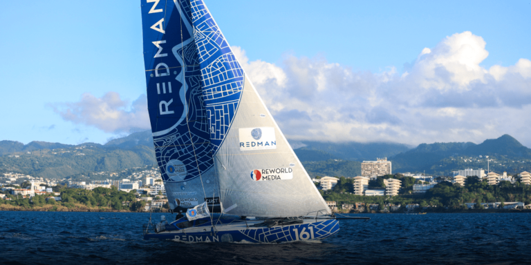 Redman Class40 arrivée Transat Jacques Vabre