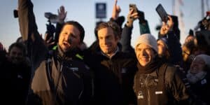 Podium Vendée Globe